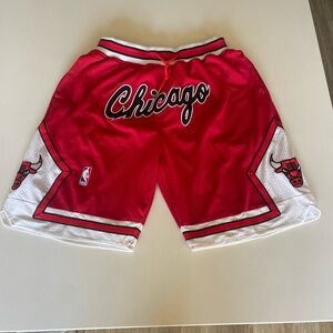 Just Don Red Chicago Bulls Jersey
